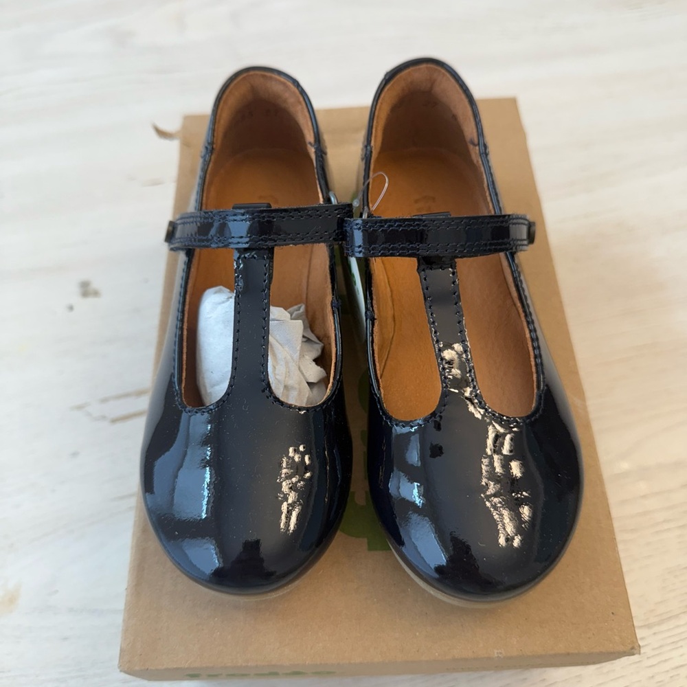Froddo Classic Patent Mary Jane  Kids Dress Shoes - Black NWT Size 27
